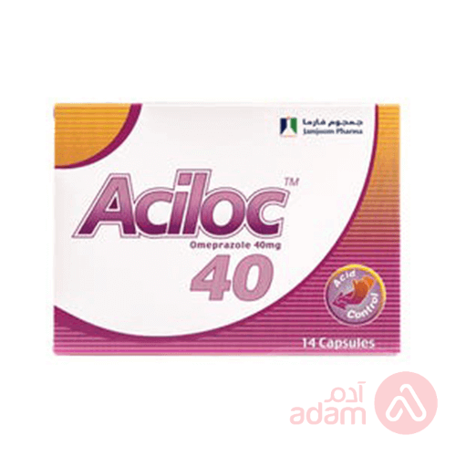 Aciloc 40Mg | 14Cap