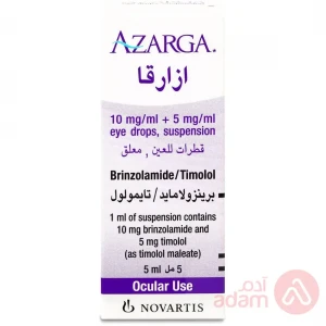 Azarga 10 5Mg Eye Drops | 5Ml