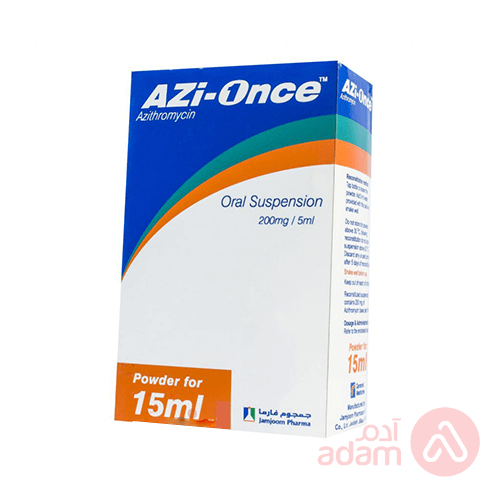 Azi Once 200Mg Suspension | 15Ml