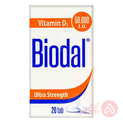 Biodal 50,000 Iu | 20Tab