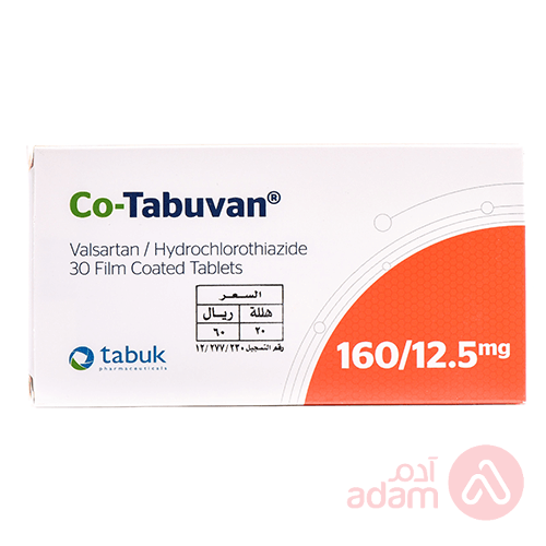 Co Tabuvan 160 12.5Mg | 30Tab