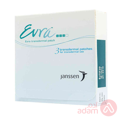 Evra Transdermal Contraceptive Patches | 3 Patches