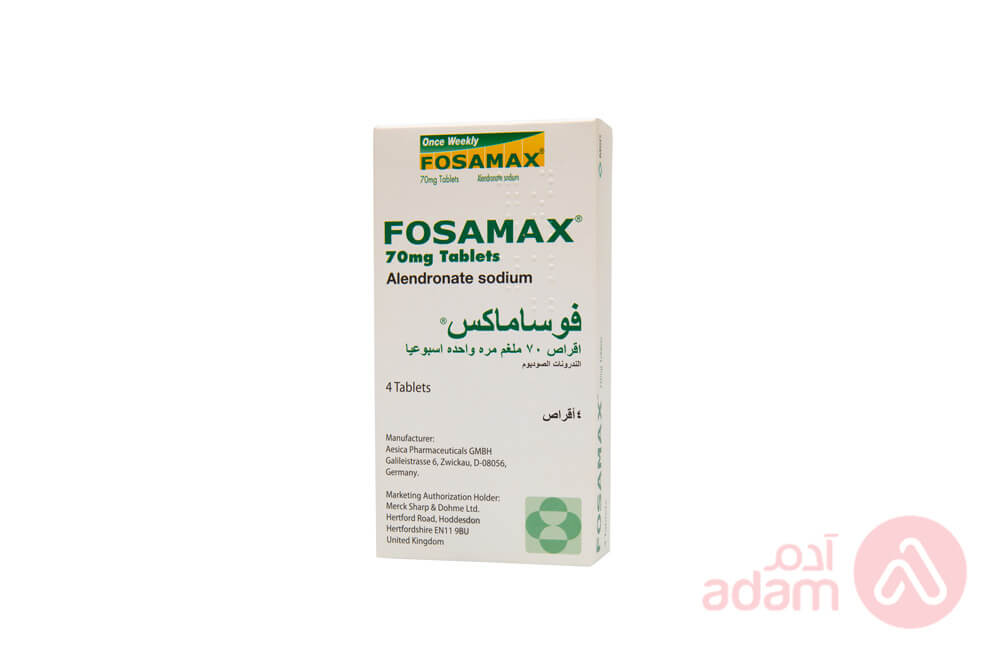 Fosamax 70Mg | 4 Tabs