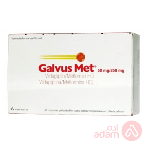 Galvus Met 50Mg 850Mg | 60Tab