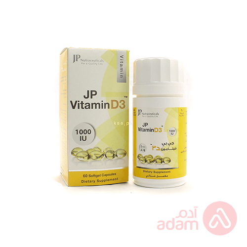 JP Vitamin D3 1000 Iu |60Capsule