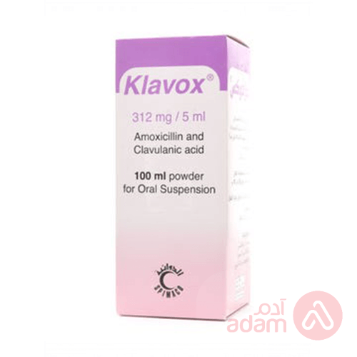 Klavox 312Mg Suspension | 100Ml