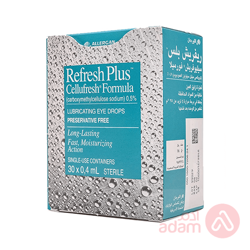 Refresh Plus 30Pcs Eye Drops | 0.4Ml