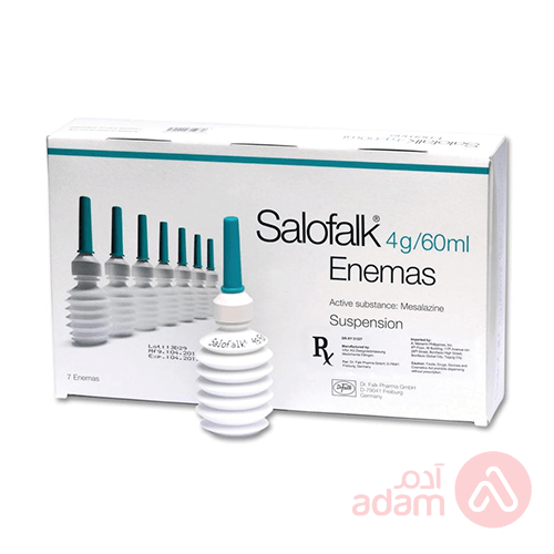 Salofalk 4G Enema 7Pcs | 60Ml