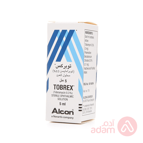 Tobrex 0.3% Eye Drops | 5Ml