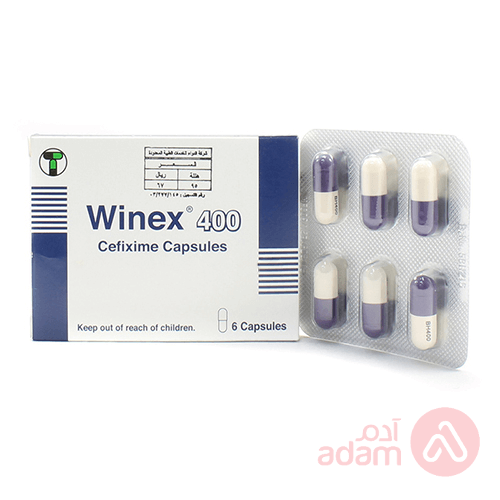 Winex 400Mg | 6Capsule