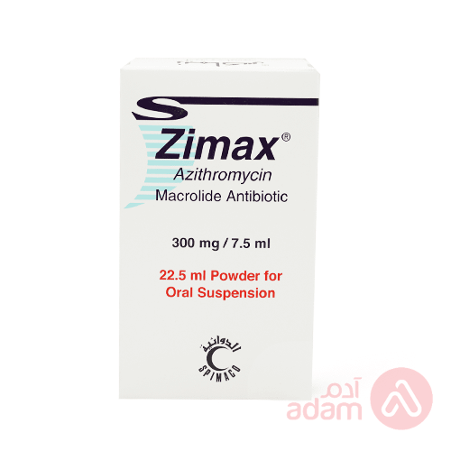 Zimax 300Mg Susp | 22.5Ml