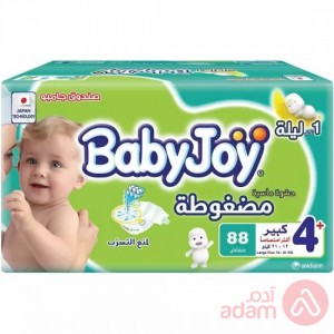 Baby Joy Jumbo Box Large No 4+ | 88 Diapers