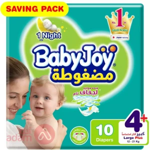 Baby Joy Saving Large No 4+ | 10 Diapers