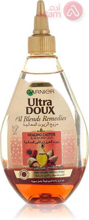 Garnier Ultra Doux Oil Blends Remedies Castor & Almond Oils | 140Ml