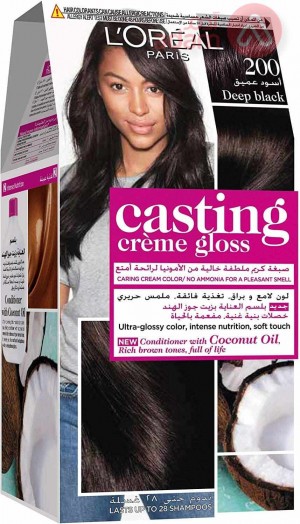 Loreal Casting Creme Gloss 200 Deep Black | 48Ml