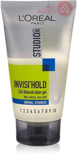 Loreal Hairgel Studio Line Invisi Hold Normal Strength 6 | 150Ml