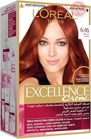 Loreal Excellence Creme < 6.46 > Ruby Red 72ML