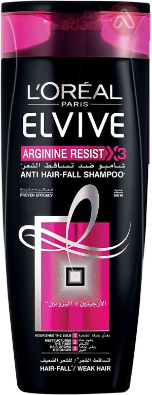 Loreal Elvive Shampoo Arginine Resist Antidandruff X3 400ML