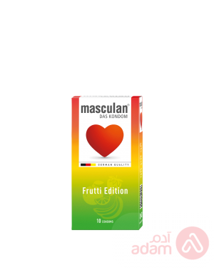 Masculan Condom Frutti Edition 10Pcs (1100)