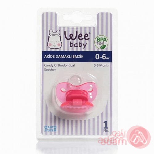 Wee Baby Silicone Activate Pacifier Anatomic No 2 Blister (112)