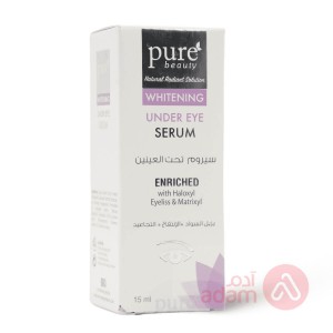 PURE BEAUTY WHITENING UNDER EYE SERUM | 15ML