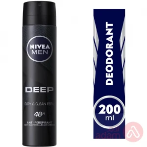 Nivea Deo Spray Deep Dry Clean Feel | 200Ml