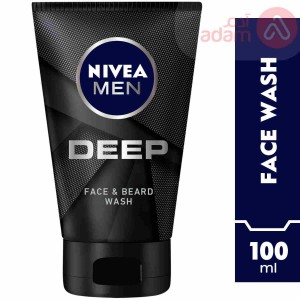 Nivea Men Deep Anti Impurities Clean Face & Beard Wash | 100Ml