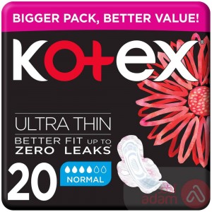 Kotex Ultrathin Pads Nrml Wings | 20Pcs