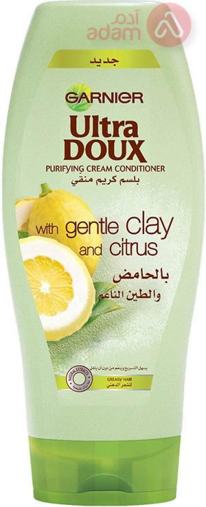 Garnier Ultra Doux Conditioner Gentle Clay & Citrus | 400Ml