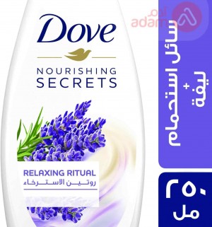 Dove Body Wash Relaxing | 250Ml + Loofah