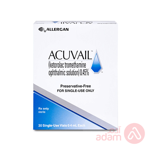 Acuvail Mini Eye Drop | 30X0.4Ml