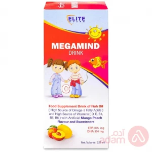 Megamind Mango Peach Syrup | 230Ml