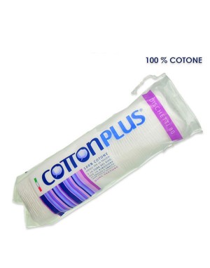 COTTON PLUS COTTON ROUND PADS | 80 PIECES