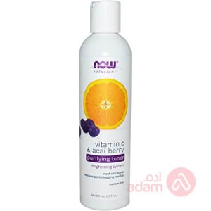 Now Vitamin C Acai Berry Purifying Toner | 237ML