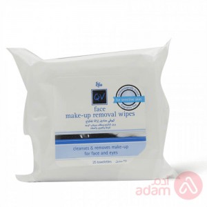 Qv Face Make Up Removal Wipes 25Pcs