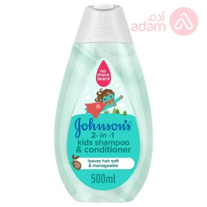Johnson Baby 2 In 1 Shampoo & Conditioner | 500Ml