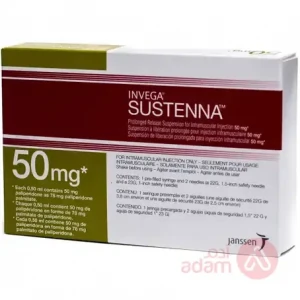 Invega Sustenna, 50Mg | 1 Inject 2 Needles