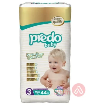 PREDO BABY PREMIUM COMFORT 3 Midium | 44PCS