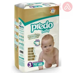 PREDO BABY PREMIUM COMFORT 3 MIDI | 68PCS