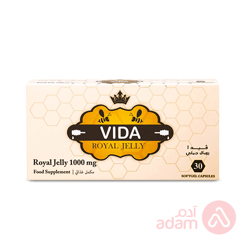 Vida Royal Jelly 1000Mg | 30Softgel Cap