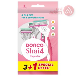 DORCO SHAI 4 DISPOSABLE (SPECIAL OFFER) 3+1