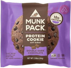 MUNK PACK PROTEIN COOKIES DOUBLE DARK CHOCOLATE | 84 GM