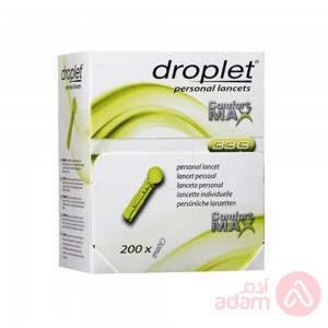 Droplet Personal Lancet 33G | 200Pcs