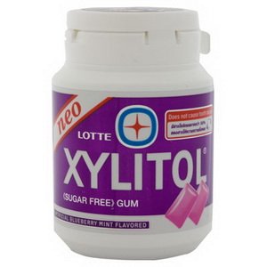 XYLITOL GUM BLUEBERRY MINT | 58 G