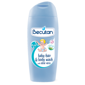 BECUTAN HAIR AND BODY WASH 2 IN 1 ALOVERA | 200 ML