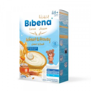 BIBENA CEREAL WHEAT&HONEY | 250 GM