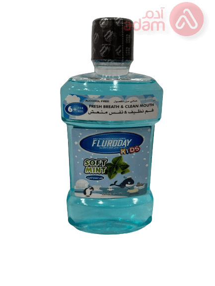 FLURODAY KIDS M W SOFT MINT 250ML