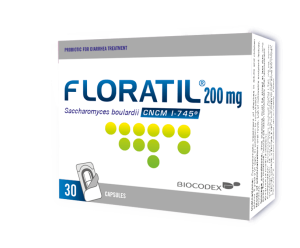 FLORATIL 200 MG PROBIOTIC FOR DIARRHEA | 30 CAPSULES