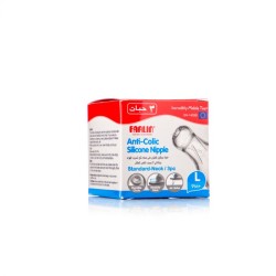 FARLIN ANTI COLIC NIPPLE L 3PCS (0090)
