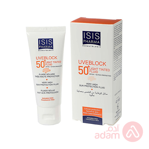 Isis Uveblock 50+ Light Tinted Fluid | 40Ml